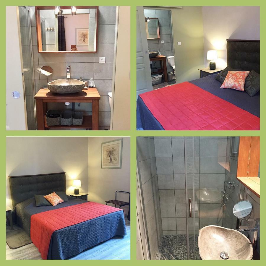 Au Jardin D'Amphora Bed & Breakfast Ginestas Dış mekan fotoğraf