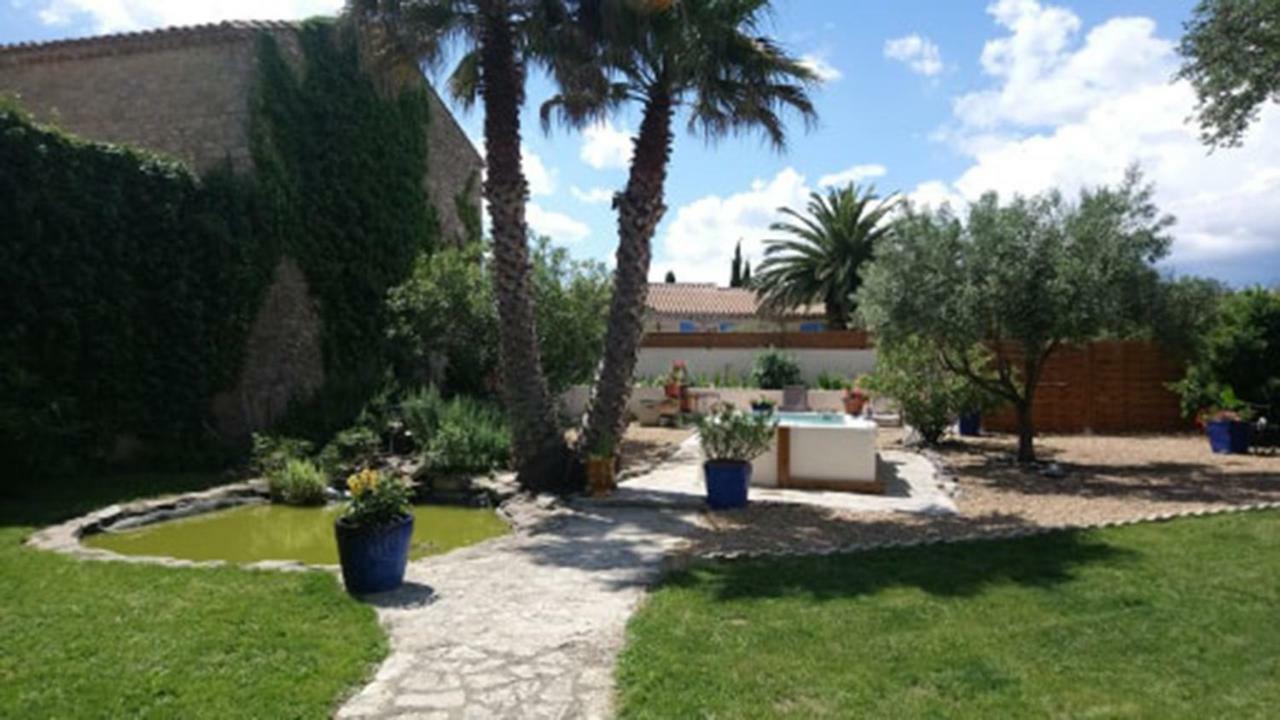 Au Jardin D'Amphora Bed & Breakfast Ginestas Dış mekan fotoğraf