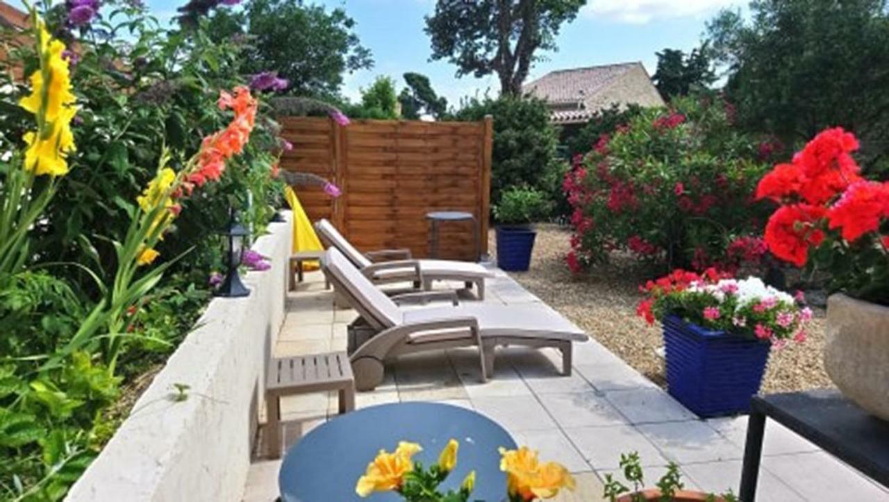 Au Jardin D'Amphora Bed & Breakfast Ginestas Dış mekan fotoğraf